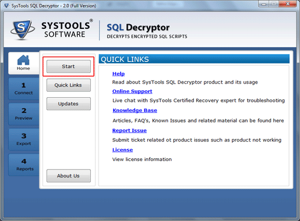 install sql decryptor tool